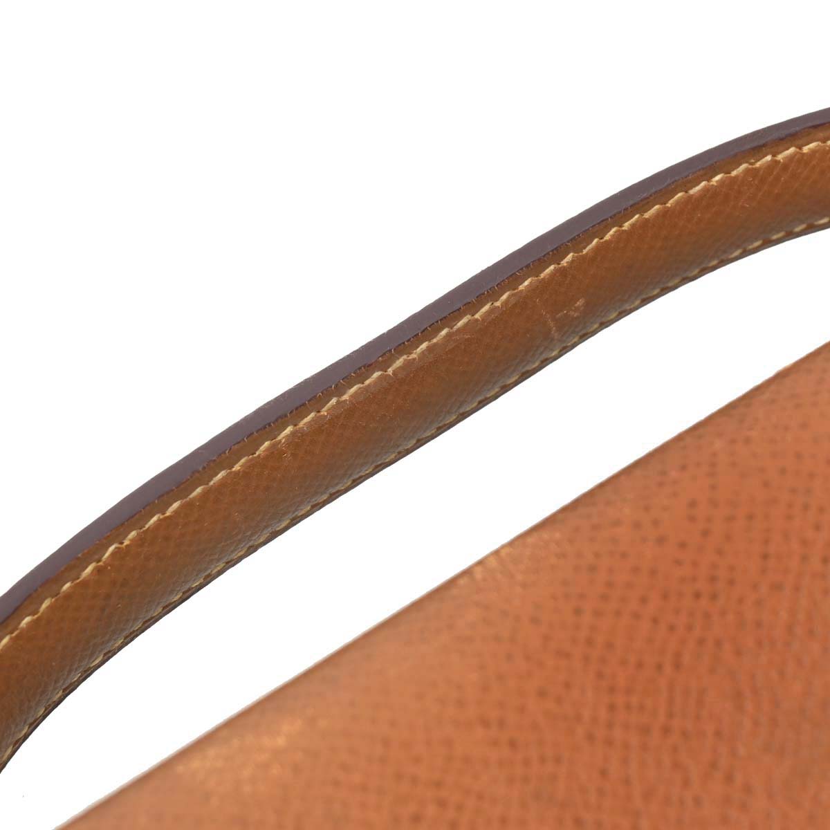 Hermes Gold Courchevel Danube 38 Briefcase Handbag