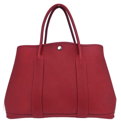Hermes Rouge Grenat Negonda Garden Party 36 PM Tote Bag