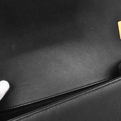 Boy Chanel Black Lambskin Chevron Small Chain Shoulder Bag