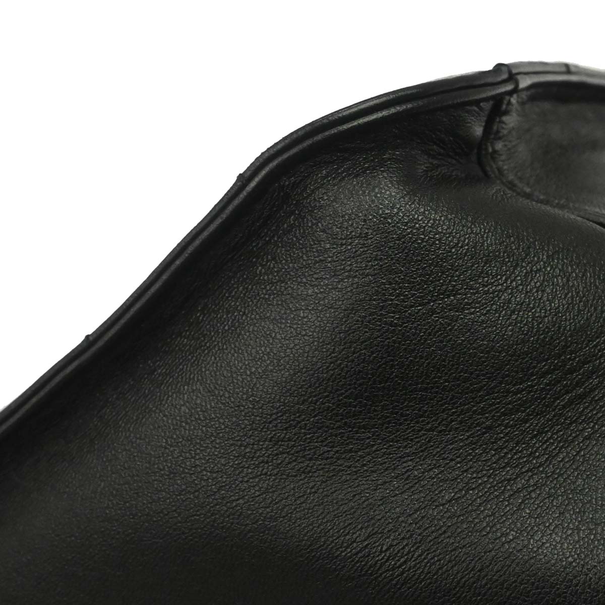 Chanel Black Lambskin Choco Bar Tote Handbag