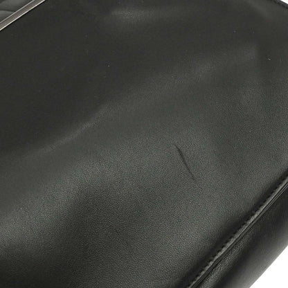 Chanel Black Lambskin Choco Bar Tote Handbag