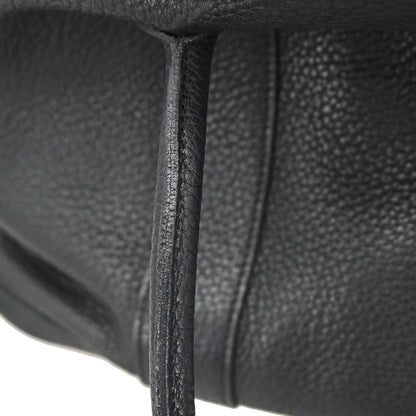 Hermes Black Negonda Garden Party 36 PM Tote Bag