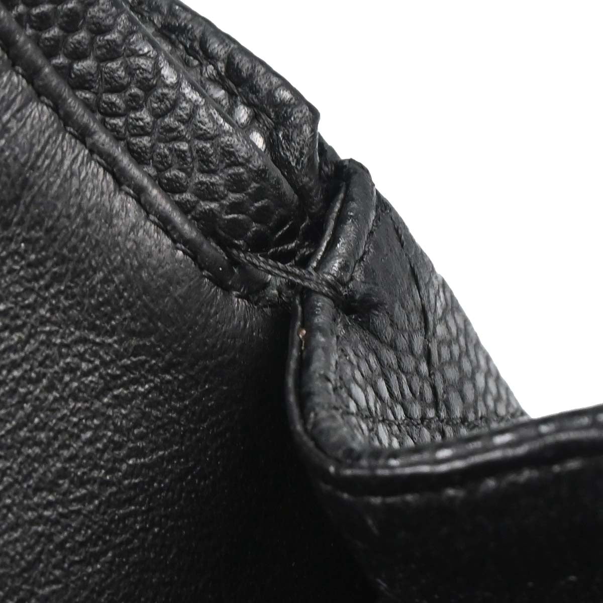 Chanel Black Caviar Skin Medium Classic Double Flap Shoulder Bag