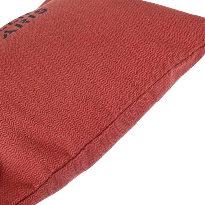 Hermes Rouge H Toile Chevrons Barenia Aline MM Shoulder Bag