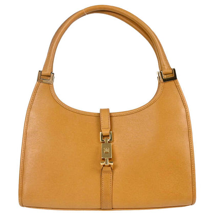 Gucci Brown Leather Jackie Handbag