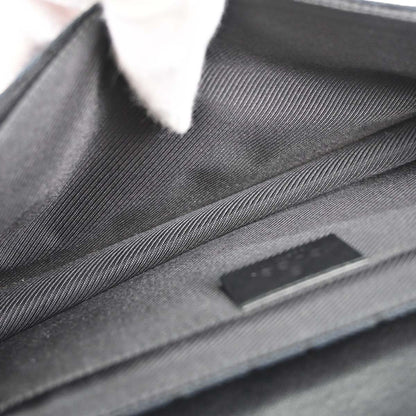 Gucci Black Canvas GG Handbag