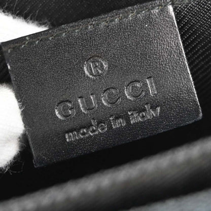 Gucci Black Canvas GG Handbag