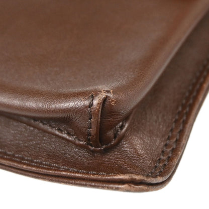 Chanel 1997-1999 Brown Lambskin Waist Bum Bag