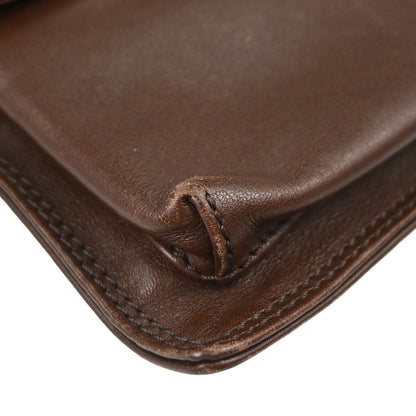 Chanel 1997-1999 Brown Lambskin Waist Bum Bag