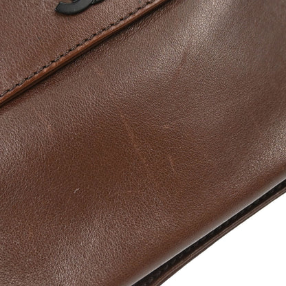 Chanel 1997-1999 Brown Lambskin Waist Bum Bag