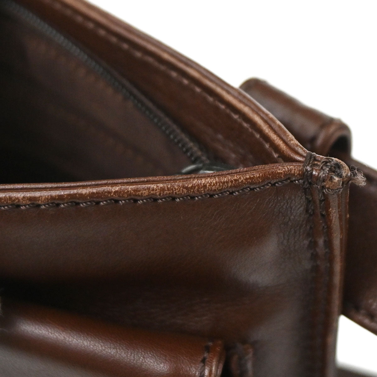 Chanel 1997-1999 Brown Lambskin Waist Bum Bag