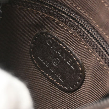 Chanel 1997-1999 Brown Lambskin Waist Bum Bag