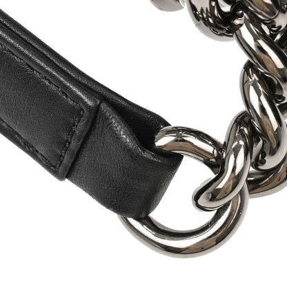 Boy Reverso Chanel Black Beige Lambskin Medium Shoulder Bag