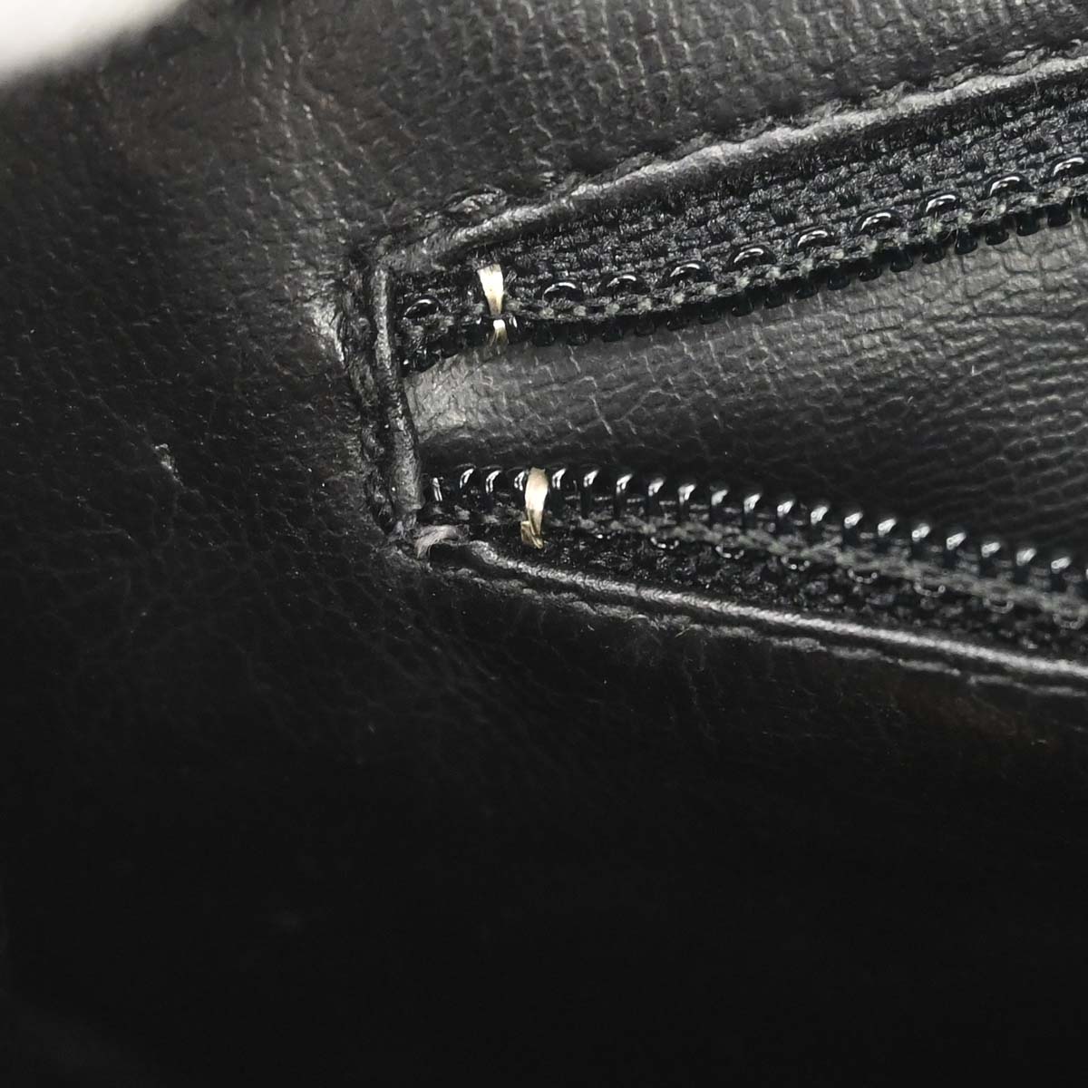 Chanel 1989-1991 Black Caviar Triple CC Shoulder Tote Bag