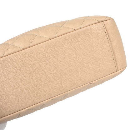 Chanel Beige Caviar Skin Petite Shopping Tote PST Chain Handbag