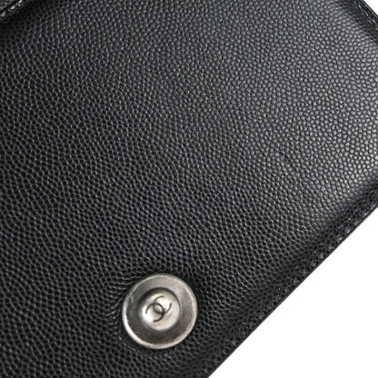 Boy Chanel Black Caviar Skin Small Chain Shoulder Bag