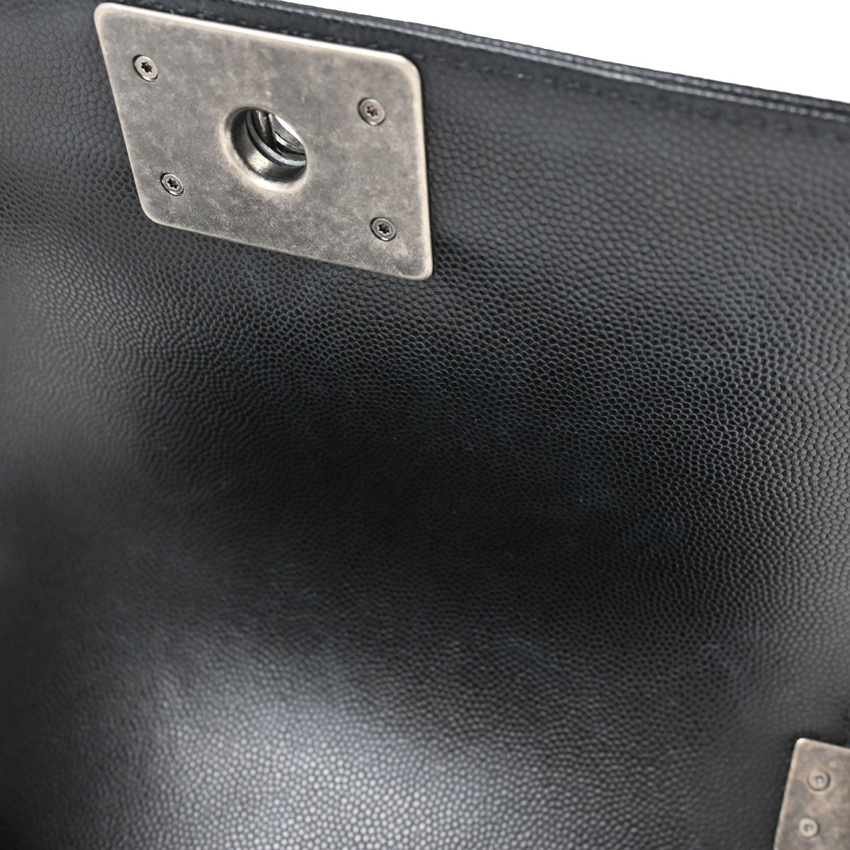 Boy Chanel Black Caviar Skin Small Chain Shoulder Bag