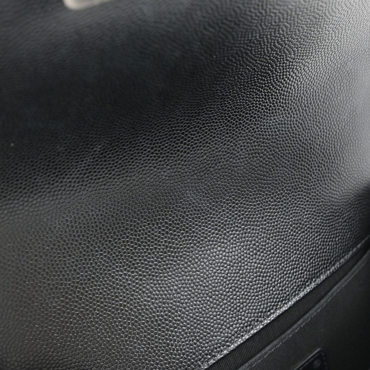 Boy Chanel Black Caviar Skin Small Chain Shoulder Bag