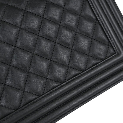 Boy Chanel 2019 Black Lambskin Medium Shoulder Bag