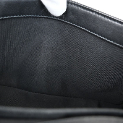 Boy Chanel Black Lambskin Chevron Medium Shoulder Bag