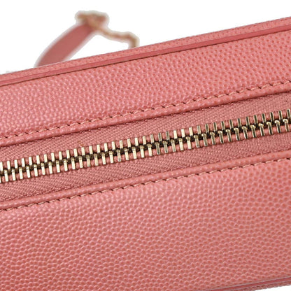 Chanel Pink Caviar Skin CC Filigree 2way Shoulder Vanity Handbag