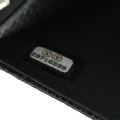 Chanel Black Caviar Skin Classic WOC Wallet on Chain Shoulder Bag
