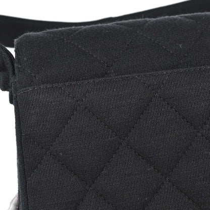 Chanel Black Cotton Matrasse Handbag