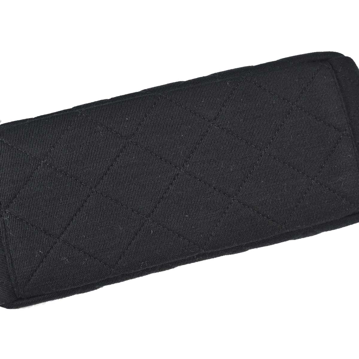 Chanel Black Cotton Matrasse Handbag