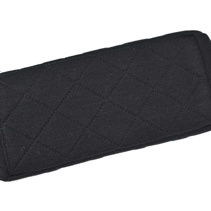 Chanel Black Cotton Matrasse Handbag