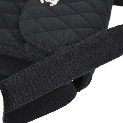 Chanel Black Cotton Matrasse Handbag