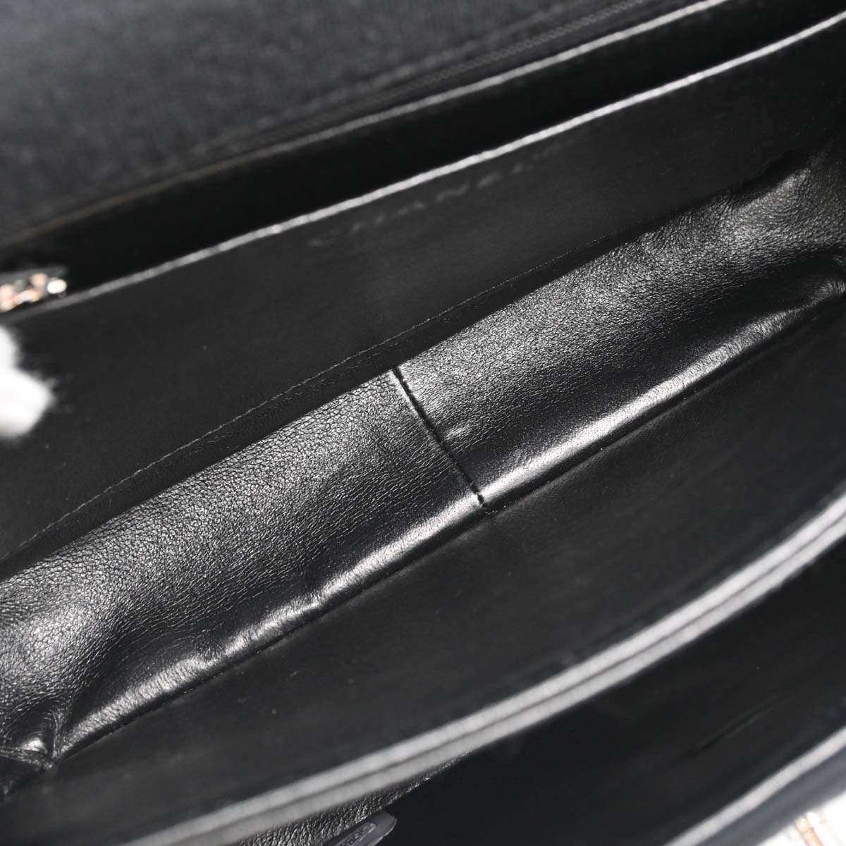Chanel Black Cotton Matrasse Handbag