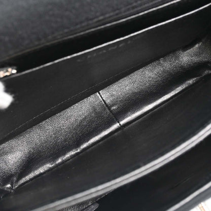 Chanel Black Cotton Matrasse Handbag