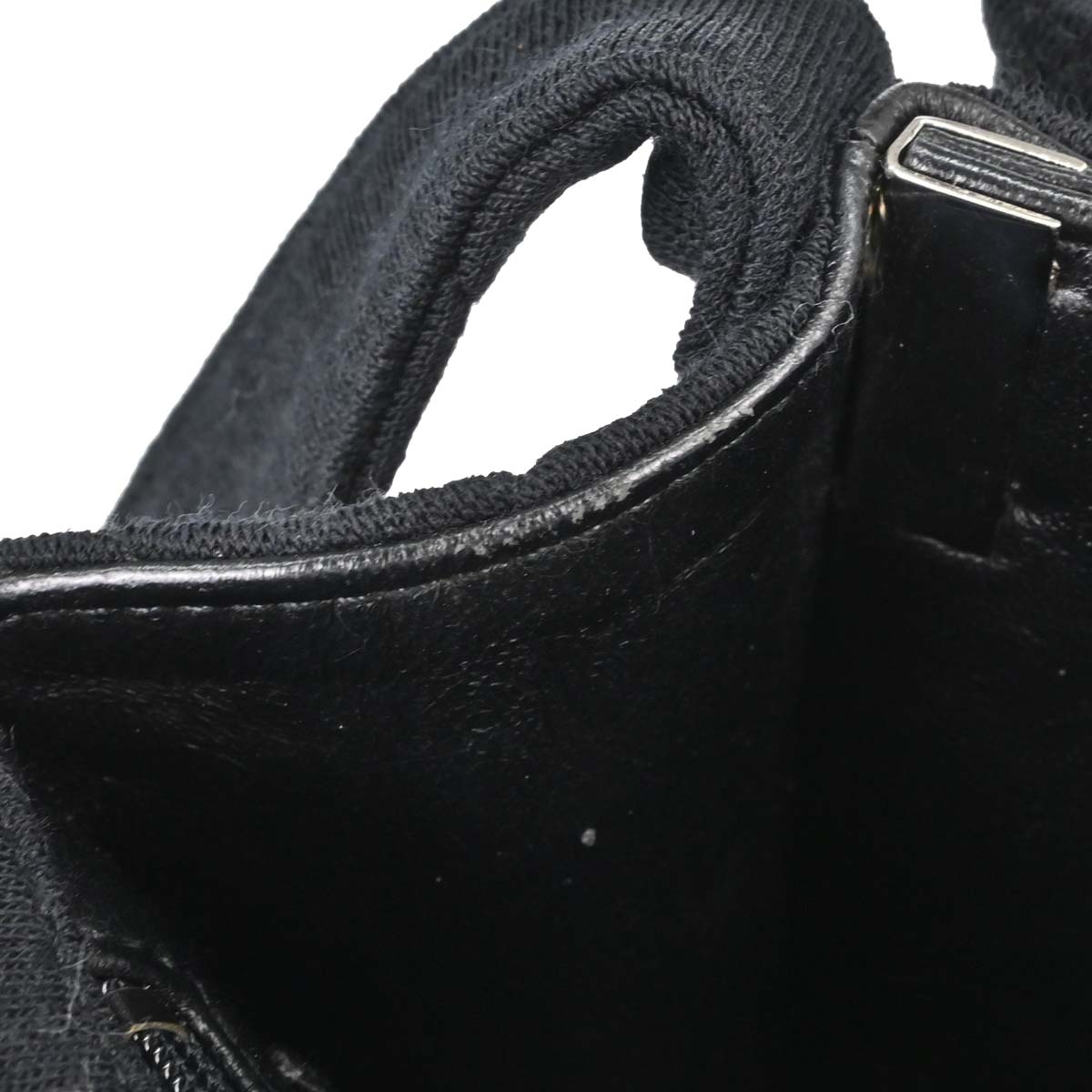 Chanel Black Cotton Matrasse Handbag