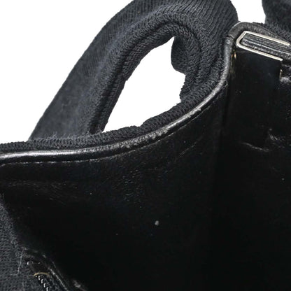 Chanel Black Cotton Matrasse Handbag