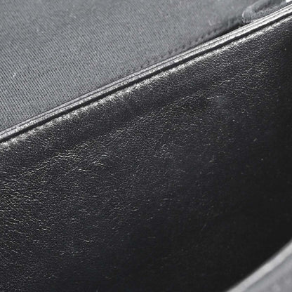 Chanel Black Cotton Matrasse Handbag