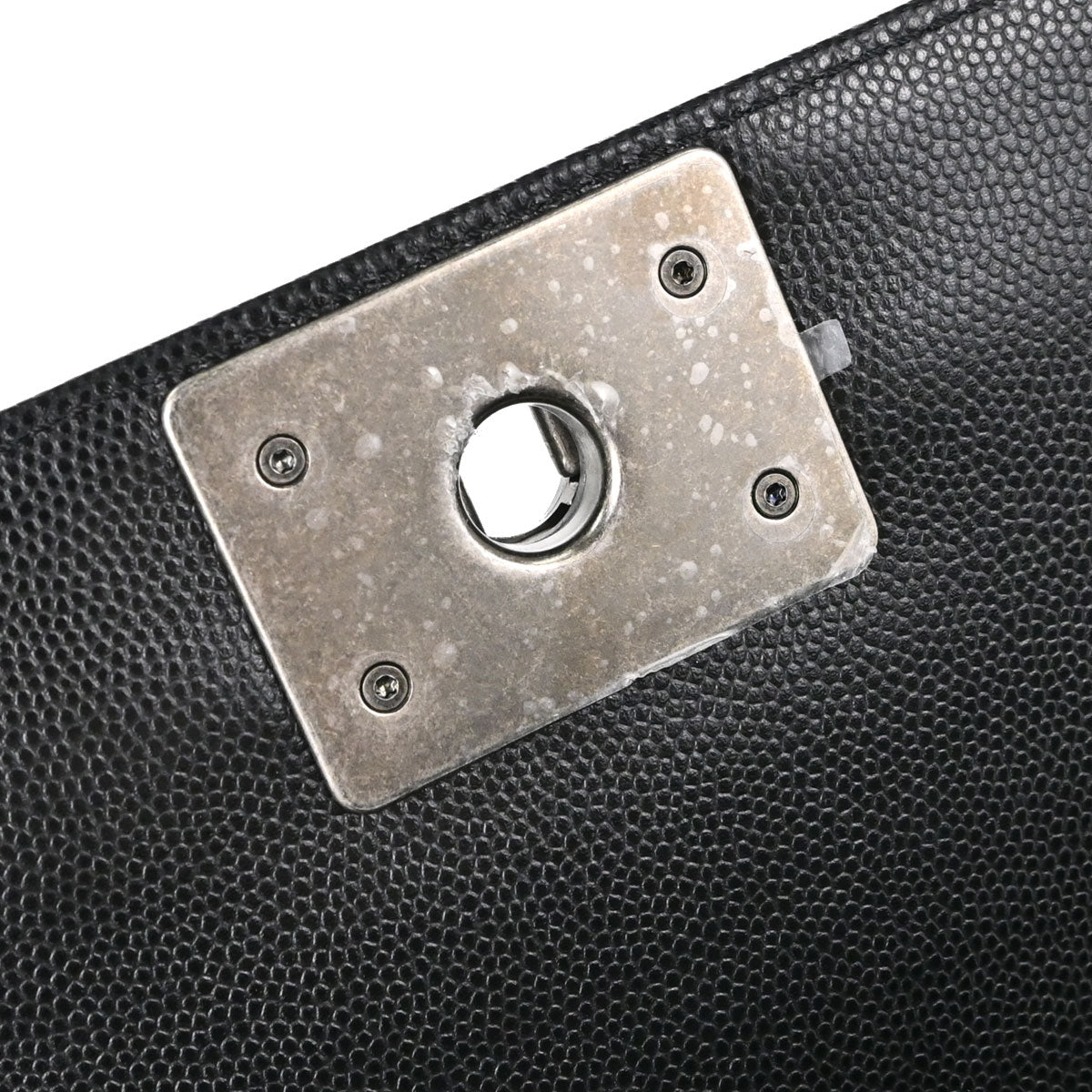 Boy Chanel 2018-2019 Black Caviar Skin Small Chain Shoulder Bag