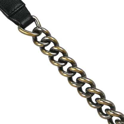 Boy Chanel Black Caviar Skin Small Chain Shoulder Bag