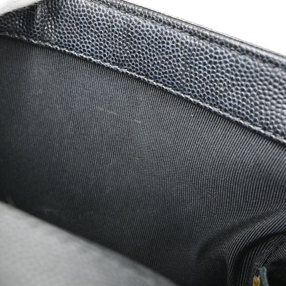 Boy Chanel Black Caviar Skin Small Chain Shoulder Bag