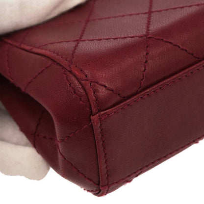 Chanel 1997-1999 Red Lambskin Handbag