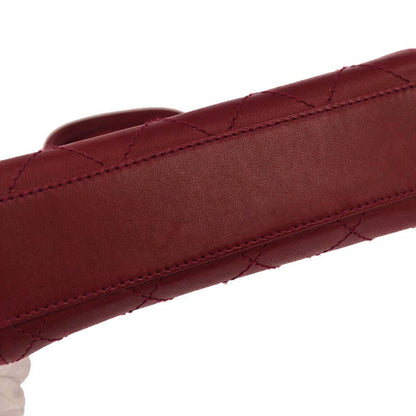 Chanel 1997-1999 Red Lambskin Handbag