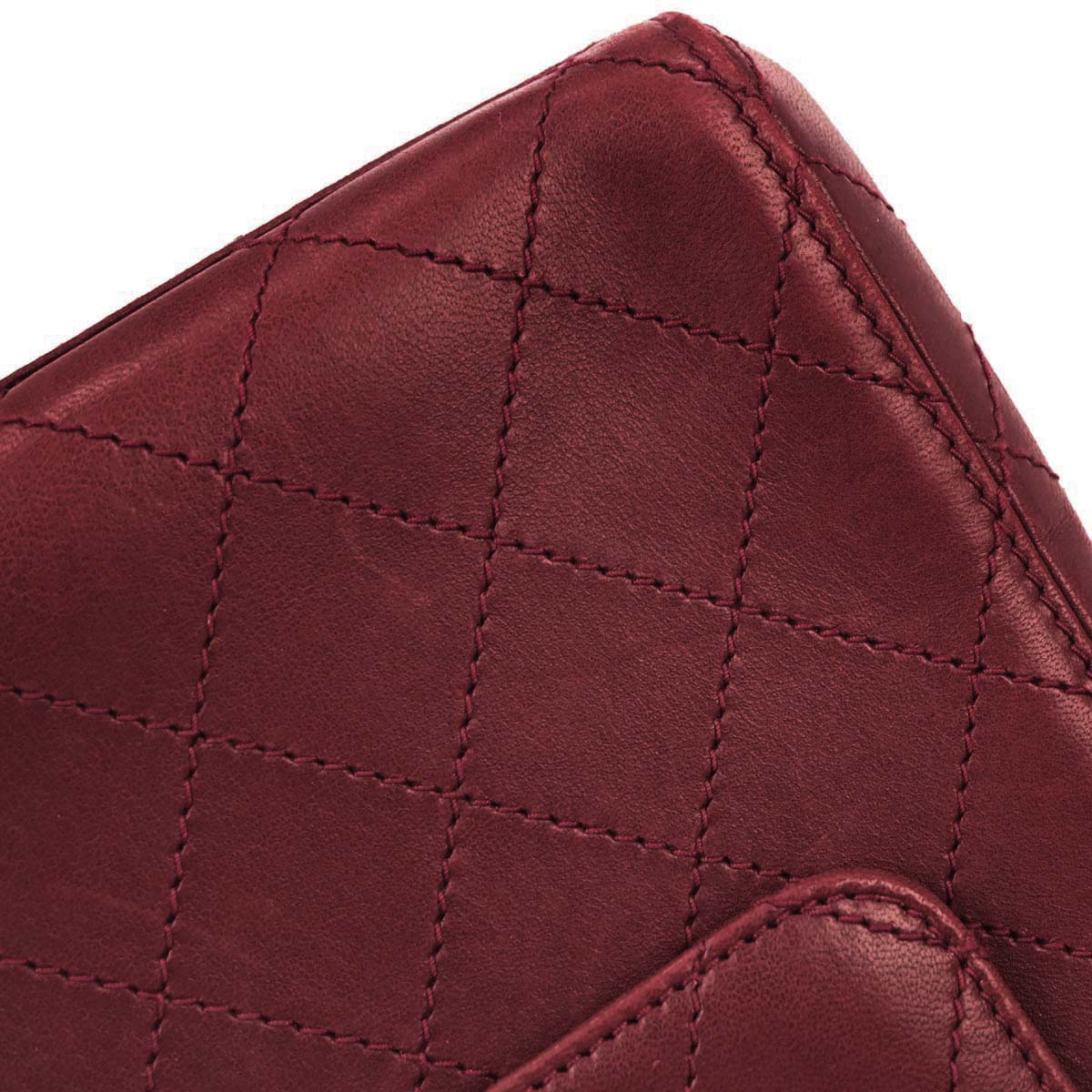 Chanel 1997-1999 Red Lambskin Handbag