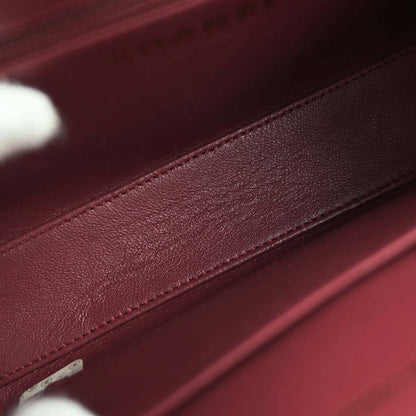 Chanel 1997-1999 Red Lambskin Handbag