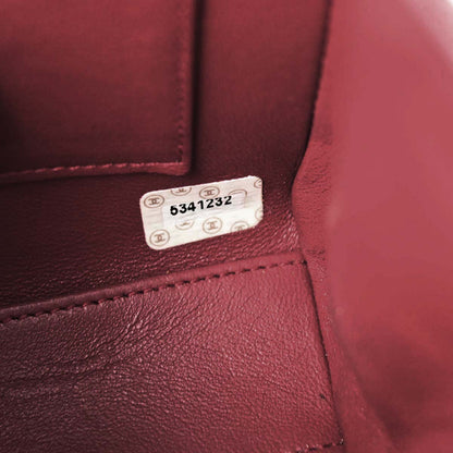 Chanel 1997-1999 Red Lambskin Handbag