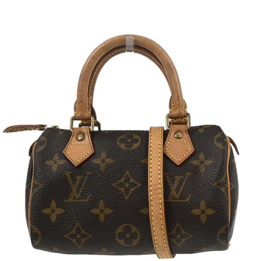 Louis Vuitton Monogram Mini Speedy 2way Shoulder Handbag M41534