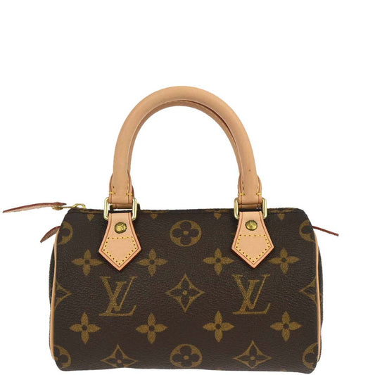 Louis Vuitton 2009 Monogram Mini Speedy Handbag M41534