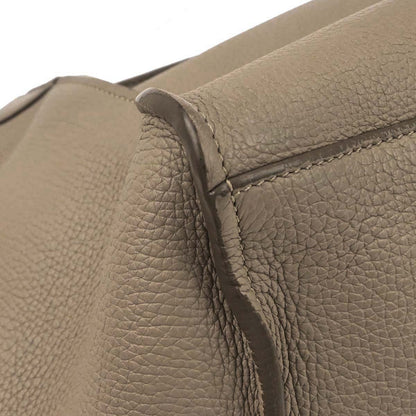 Celine Beige Calfskin Big Bag 2way Shoulder Tote Handbag