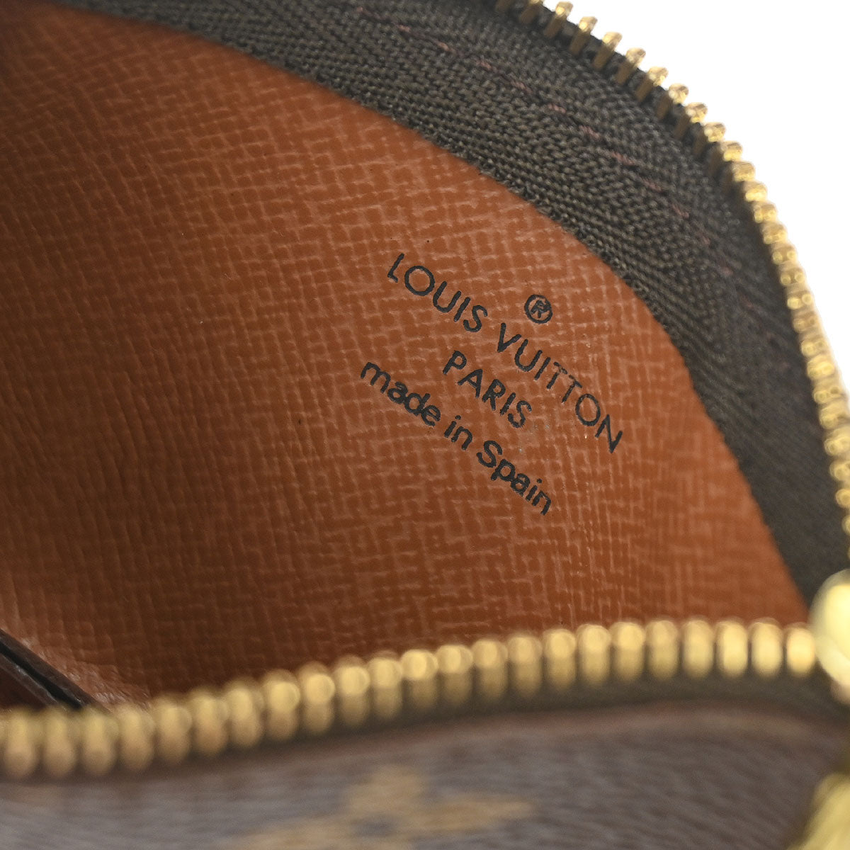 Louis Vuitton 1997 Monogram Pochette Cles Coin Purse M62650