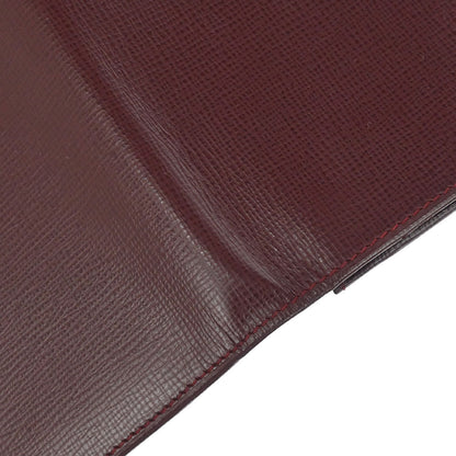 Cartier Must de Cartier Wallet Leather Bordeaux