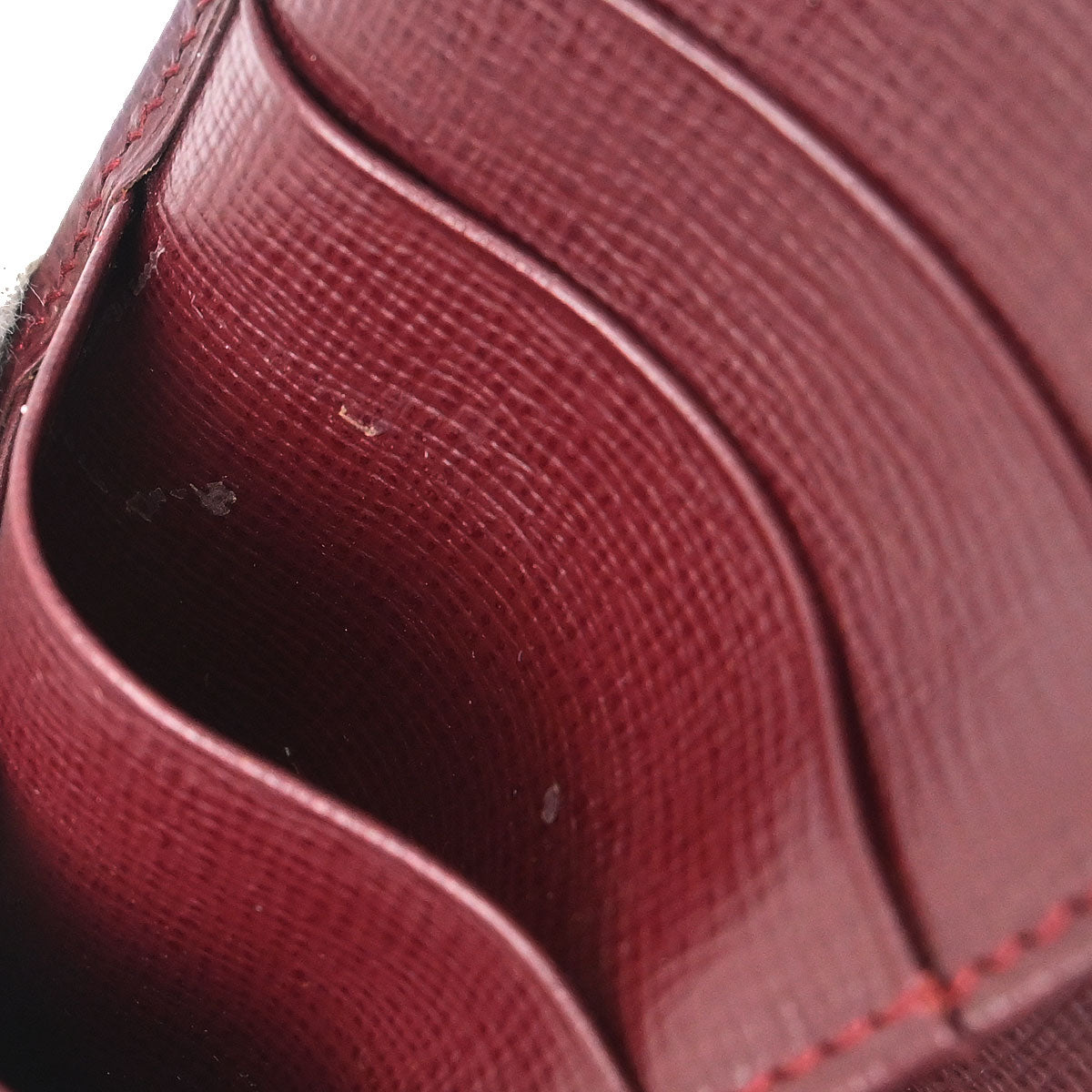 Cartier Must de Cartier Wallet Leather Bordeaux