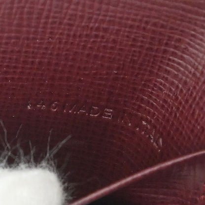 Cartier Must de Cartier Wallet Leather Bordeaux